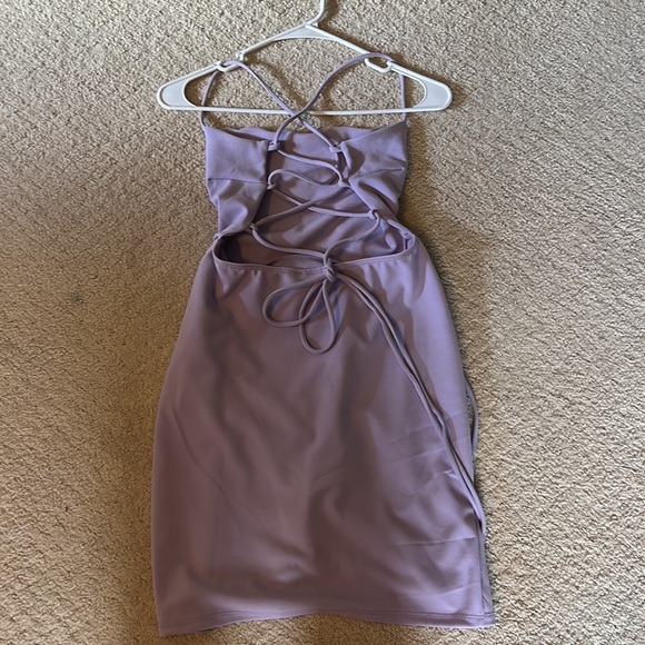 Windsor Lilac Coctail Dress - Picture 2 of 4